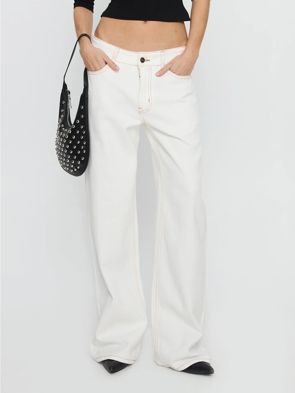 Princess Polly Lioness Baggy wide leg jeans